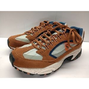 New Skechers x Snoop Dogg Stamina-Snoop ‘91 Tan Navy Sneakers Men’s Size 9.5